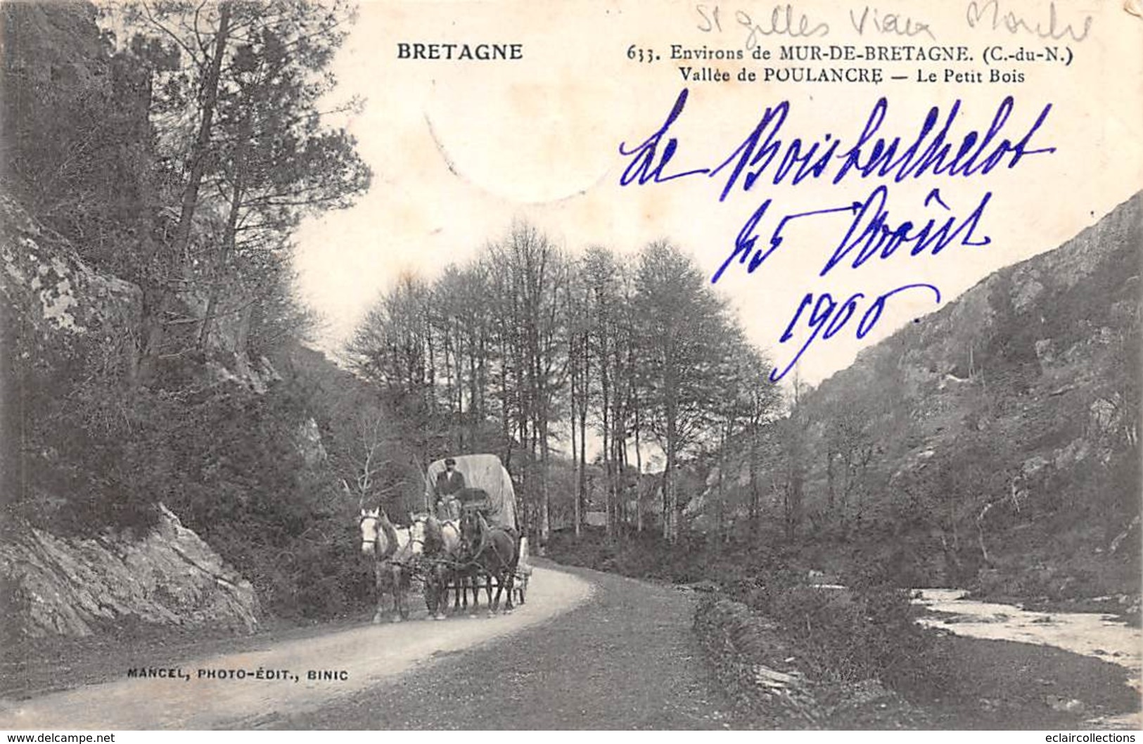 Saint Gilles Vieux Marché       22       Vallée du Poulancre. Le Petit Bois       (voir scan)