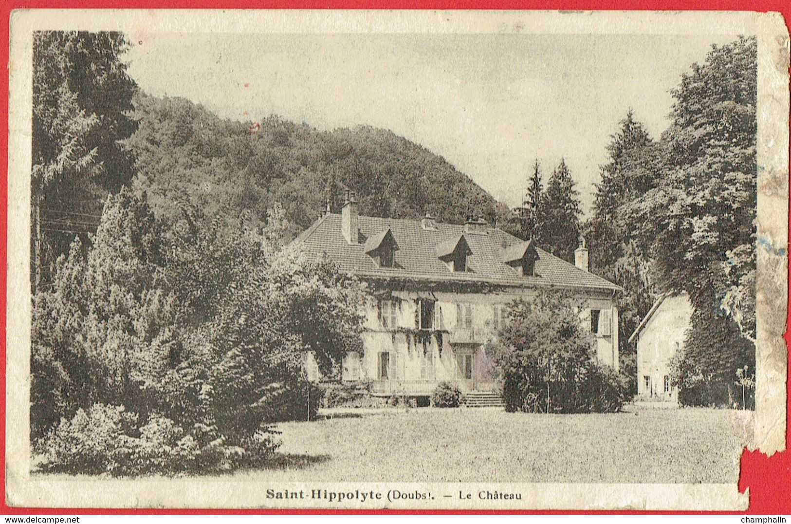 Saint-Hippolyte - Le Château - CAD - Voir état