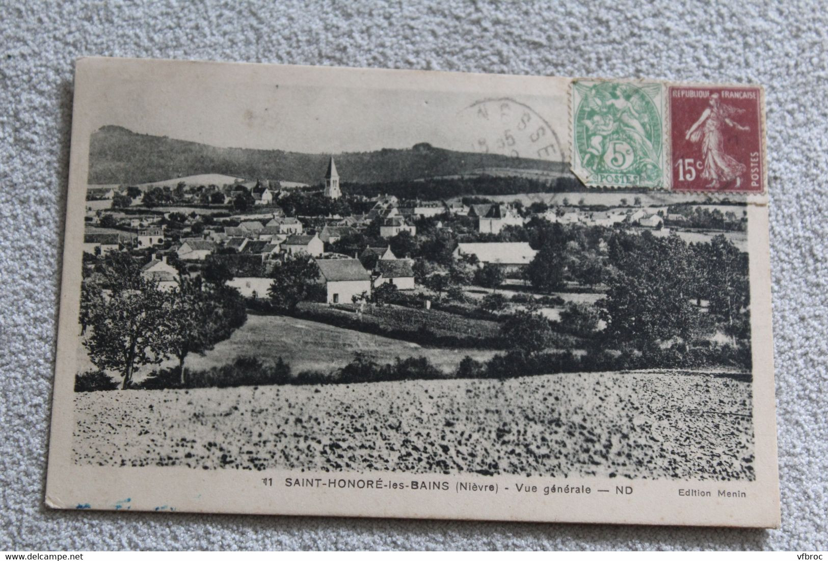 Saint Honoré les Bains, vue générale, Nièvre 58