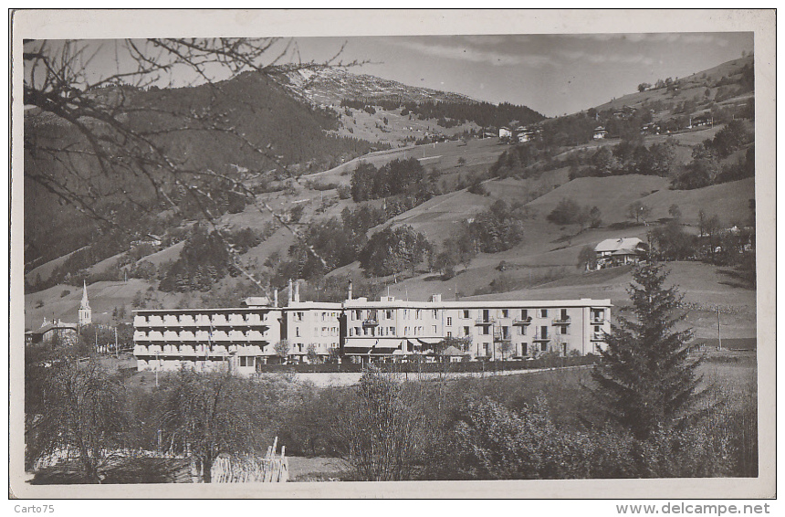 Saint-Jean d'Aulps 74 - Carte Photo L. Thomas Morzine