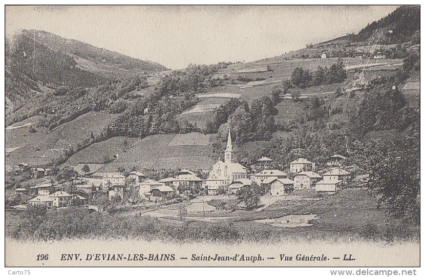 Saint-Jean d'Aulps 74 - Vue générale