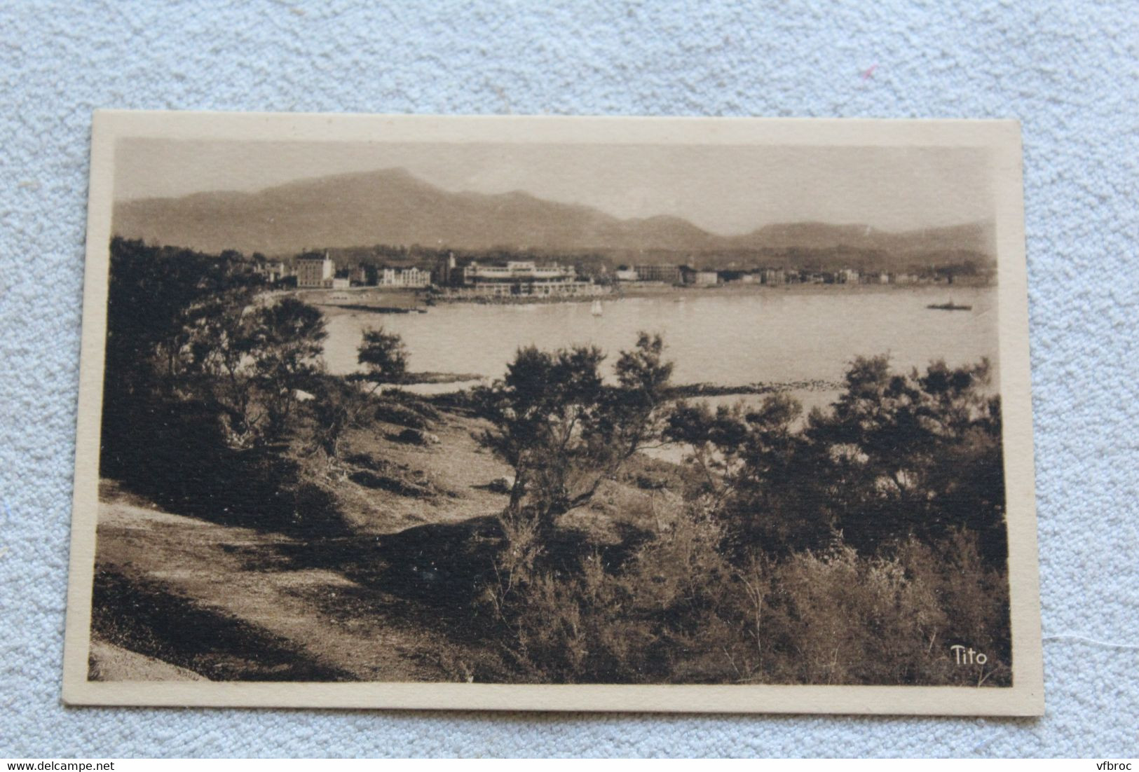 Saint Jean de Luz, panorama de la plage, Pyrénées atlantiques 64