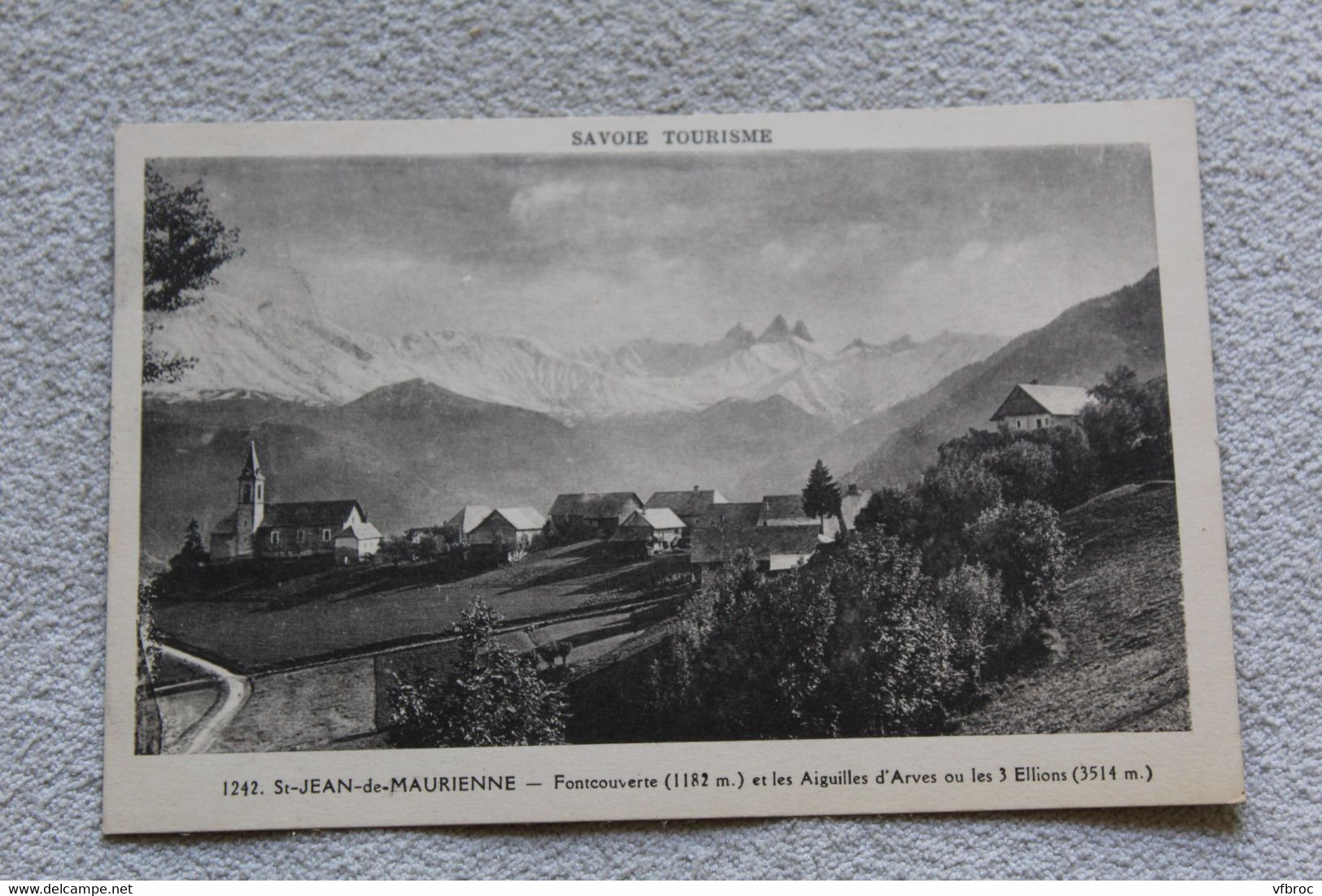 Saint Jean de Maurienne, Fontcouverte et les aiguilles d'Arves, Savoie 73