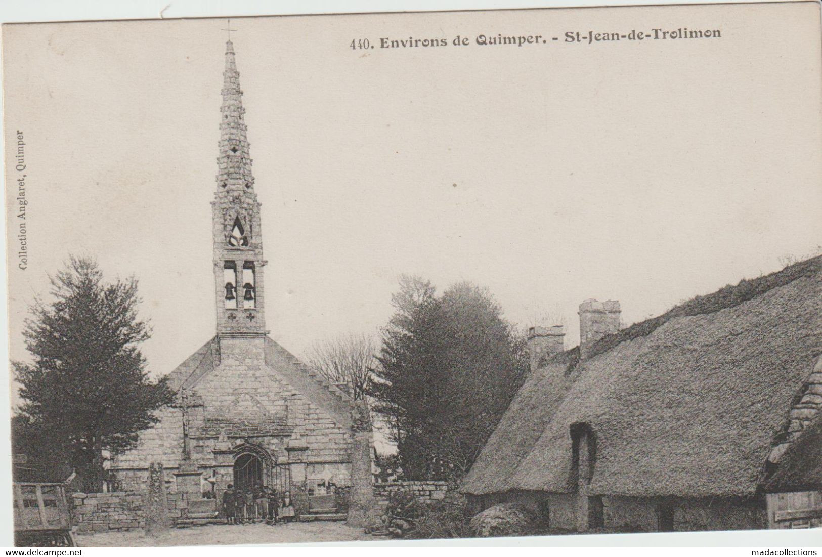 Saint-Jean- Trolimon (29 - Finistère)  L'Eglise