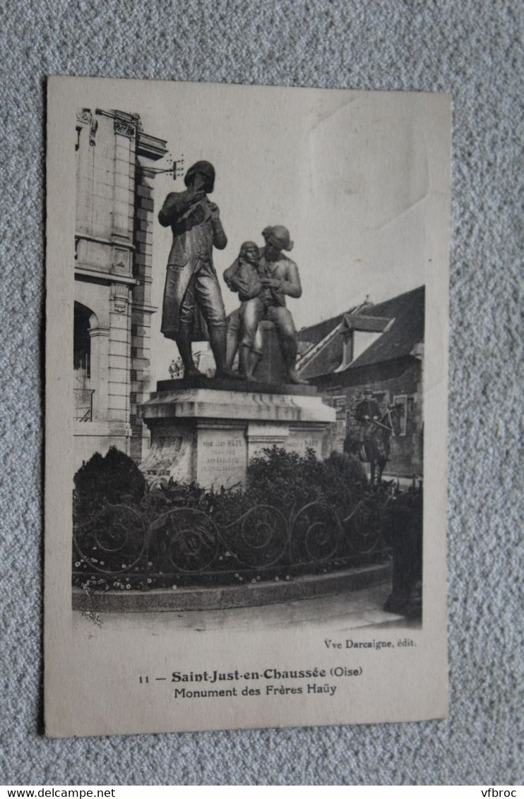 Saint Just en Chaussée, monument des frères Haüy, Oise 60