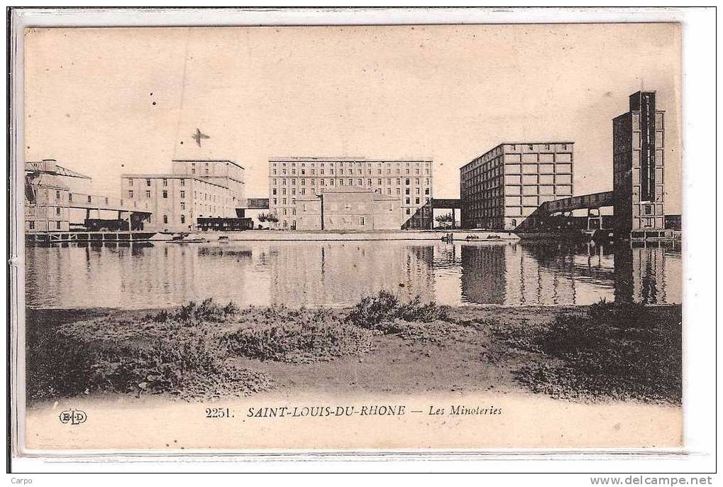 SAINT-LOUIS-DU-RHONE. - Les Minoteries