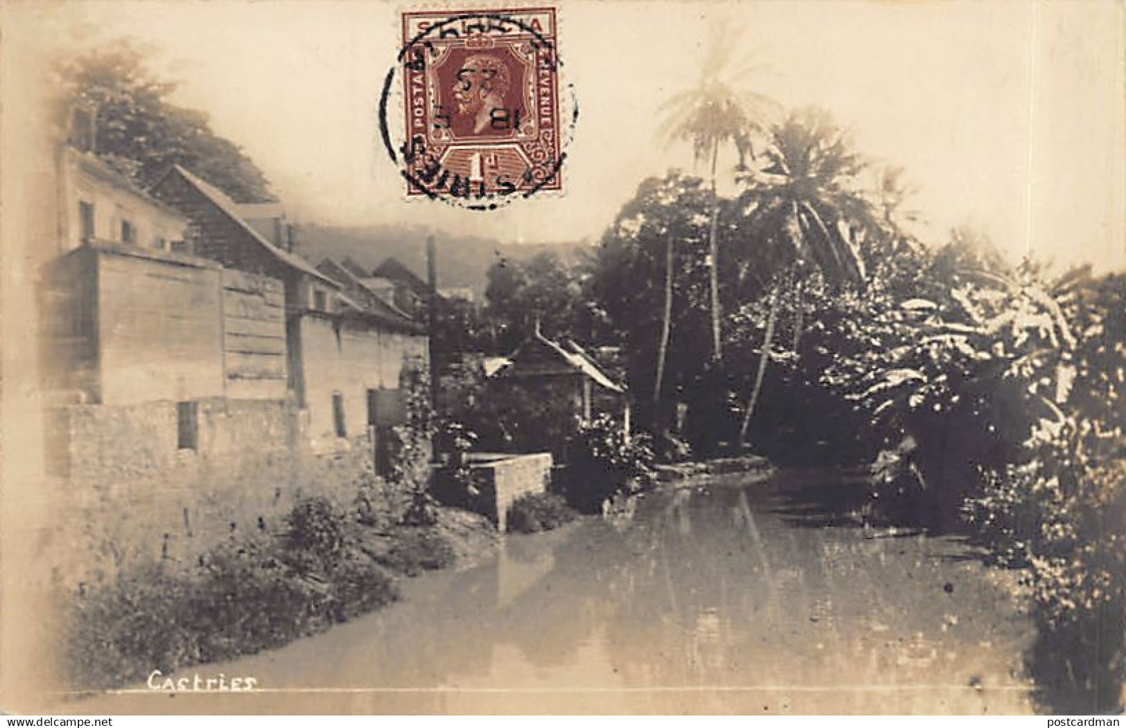 Saint Lucia - CASTRIES - REAL PHOTO - Publ. unknown