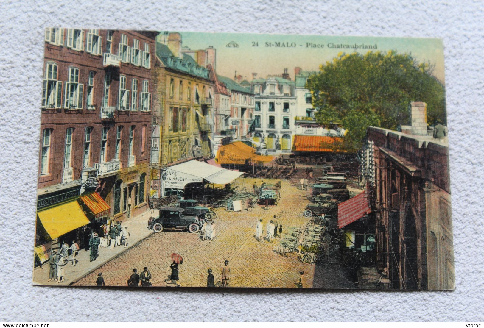 Saint Malo, place Chateaubriand, Ille et Vilaine 35