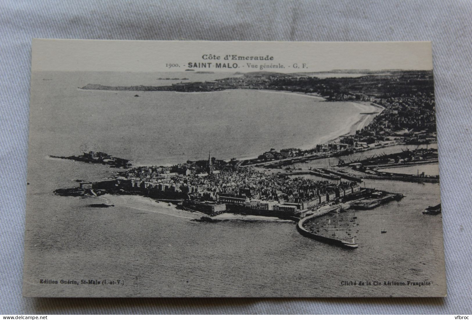 Saint Malo, vue générale, Ille et Vilaine 35