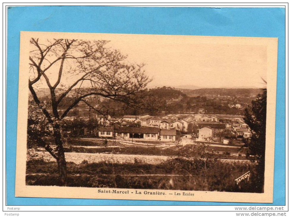 SAINT MARCEL-LA GRANIERE -LES ECOLES --années  20 30--édition tardy