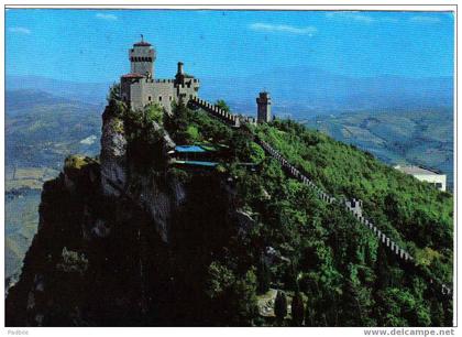 carte postale République de Saint Marin la deuxième tour