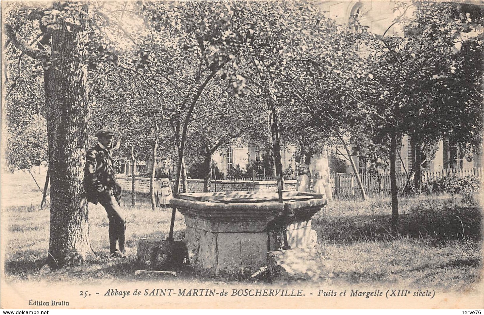 SAINT MARTIN DE BOSCHERVILLE  - l'Abbaye - Puits et Margelle