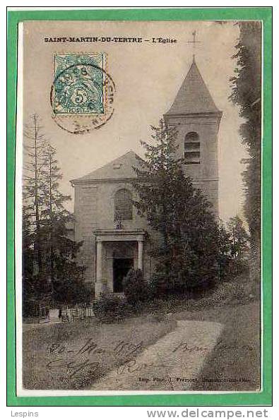 SAINT MARTIN DU TERTRE -- L'Eglise