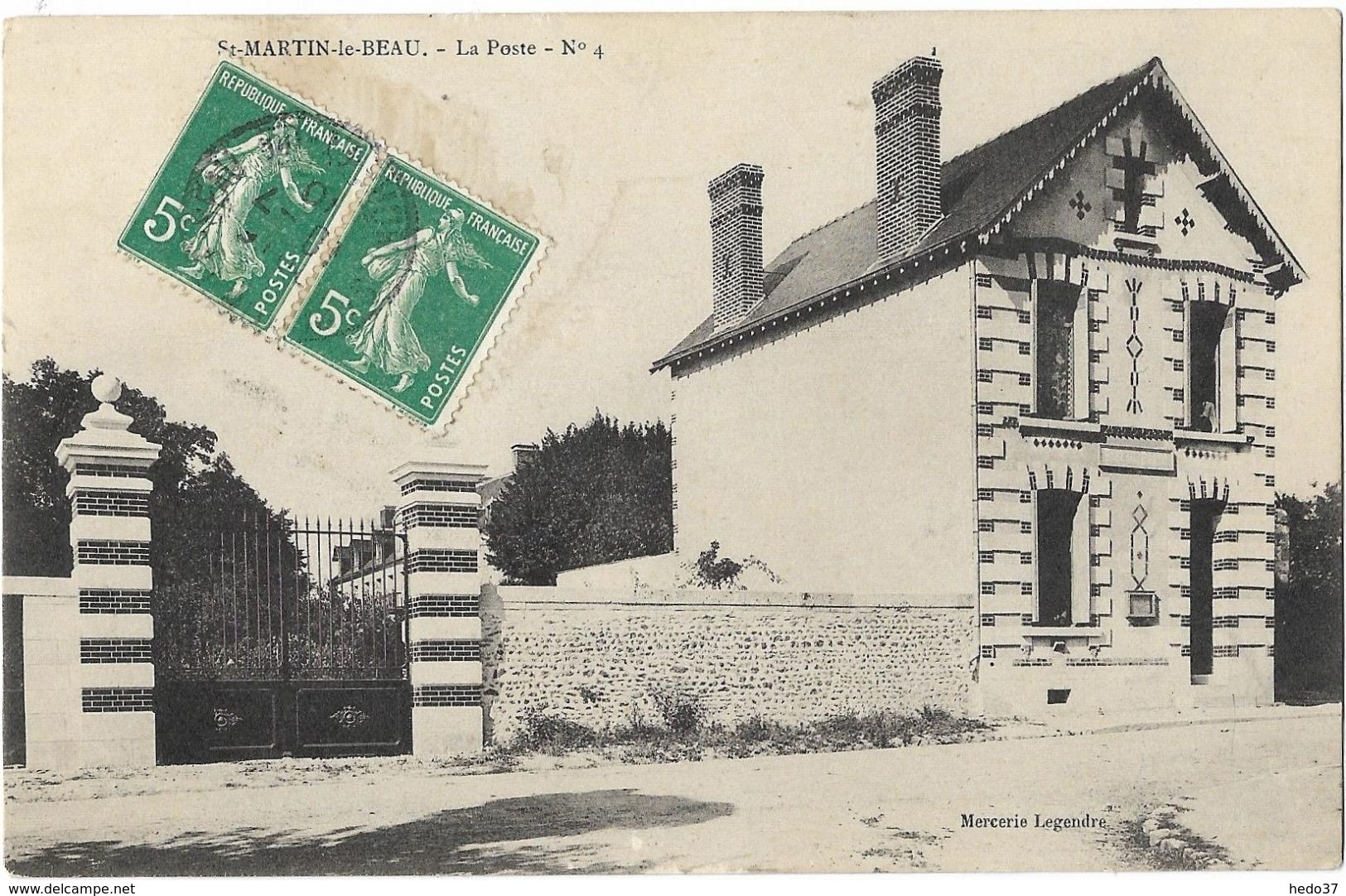 Saint-Martin-le-Beau - La Poste