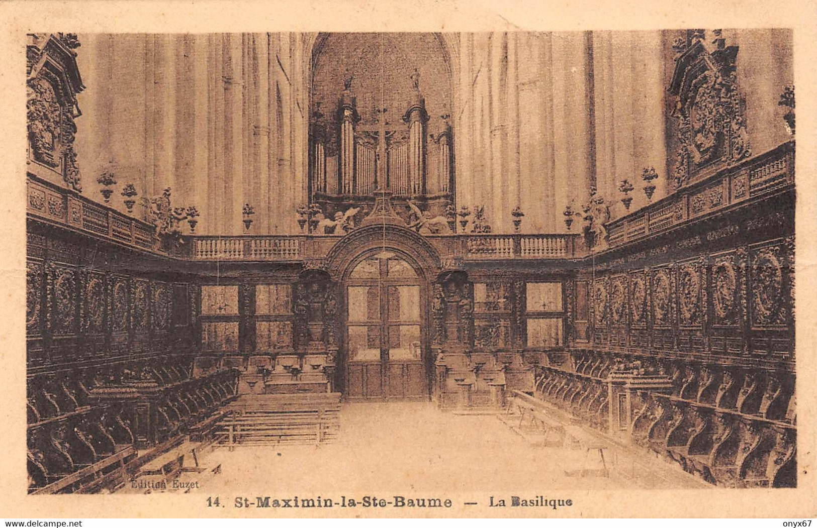 Saint-Maximin-La-Sainte-Baume-83-Var-Eglise-ORGUES-ORGUE-ORGEL-ORGAN-INSTRUMENT-MUSIQUE - PLI -