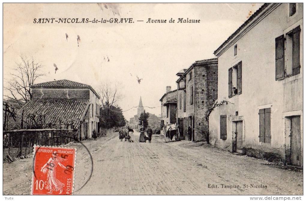 SAINT-NICOLAS-DE-LA-GRAVE AVENUE DE MALAUSE