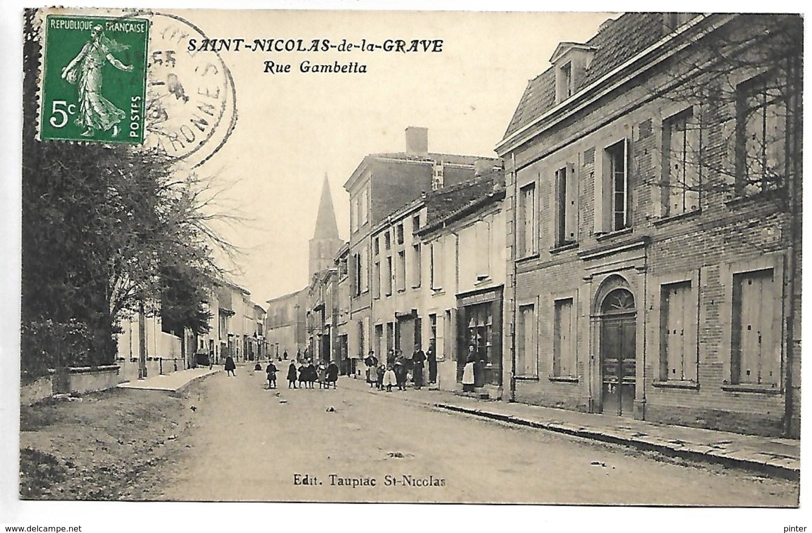 SAINT NICOLAS DE LA GRAVE - Rue Gambetta