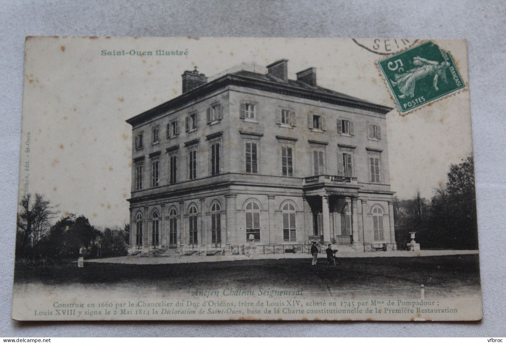 Saint Ouen, ancien château seigneurial, Seine saint Denis 93