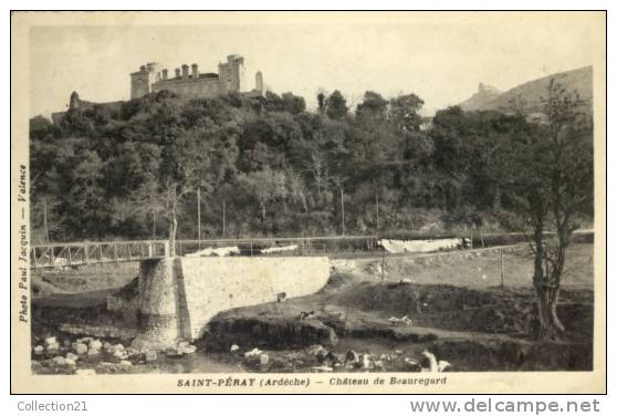 SAINT PERAY .... CHATEAU DE BEAUREGARD