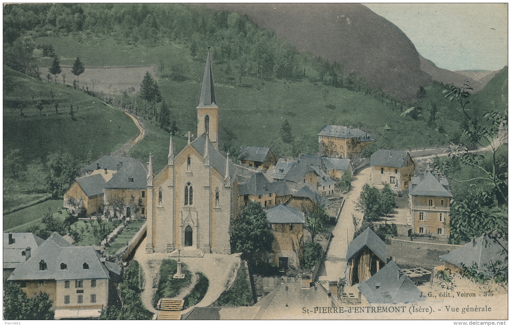 SAINT PIERRE D'ENTREMONT - Vue générale