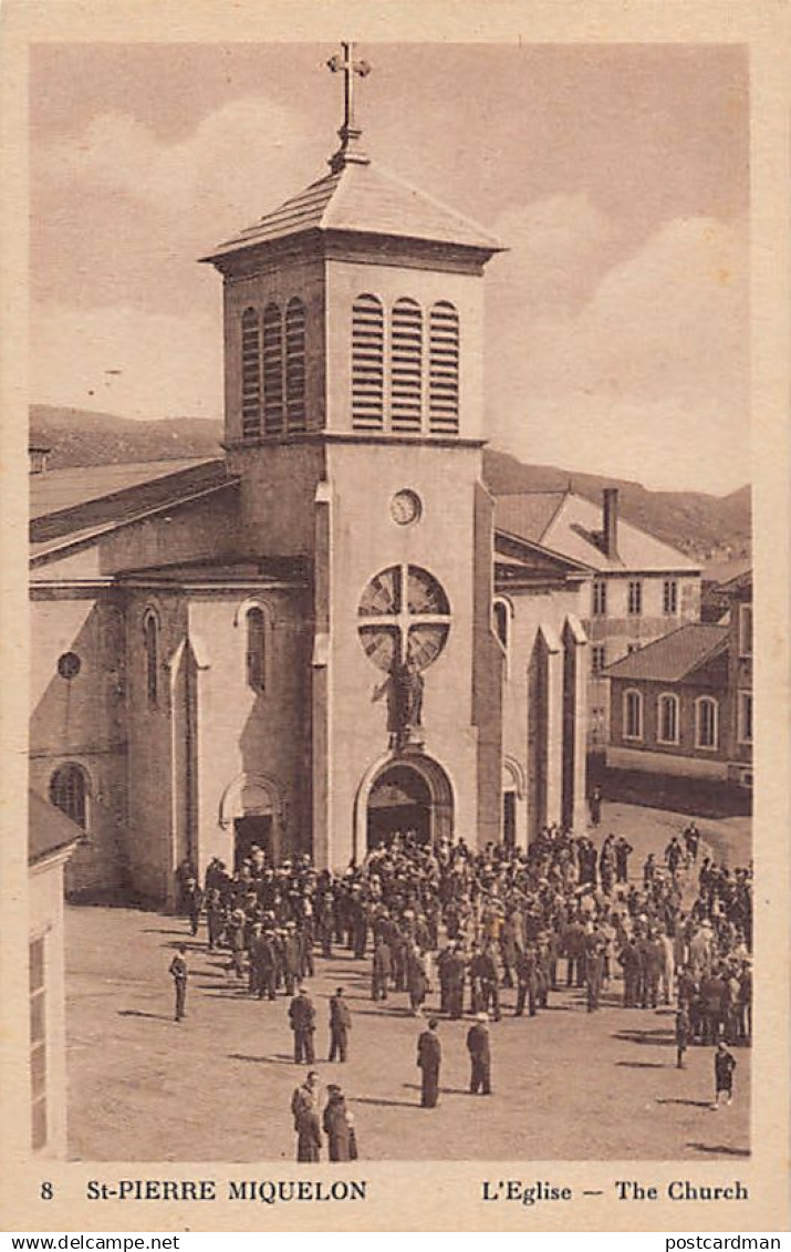 Saint Pierre & Miquelon - L'église - Ed. Léon Briand & Fils 8