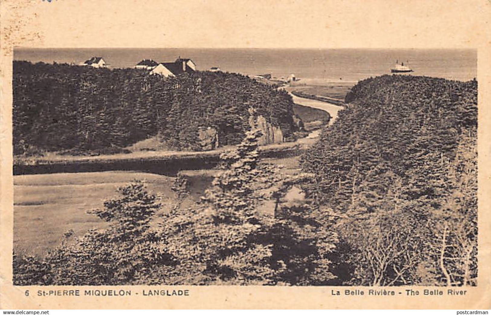 Saint-Pierre & Miquelon - LANGLADE - La Belle Rivière - Ed. Léon Briand 6