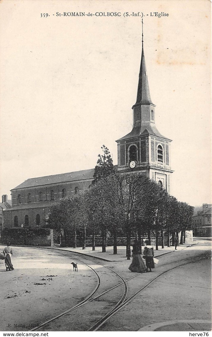 SAINT ROMAIN DE COLBOSC - L'Eglise