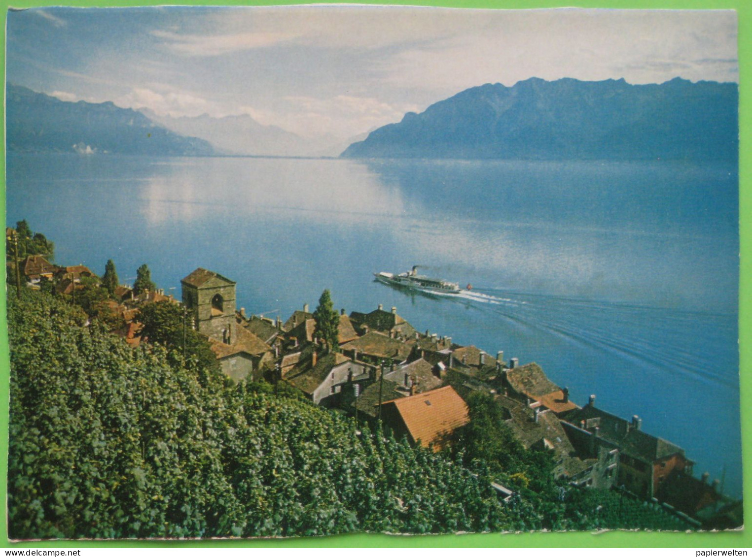 Saint-Saphorin (Lavaux)  (VD) - et vignoble de Lavaux