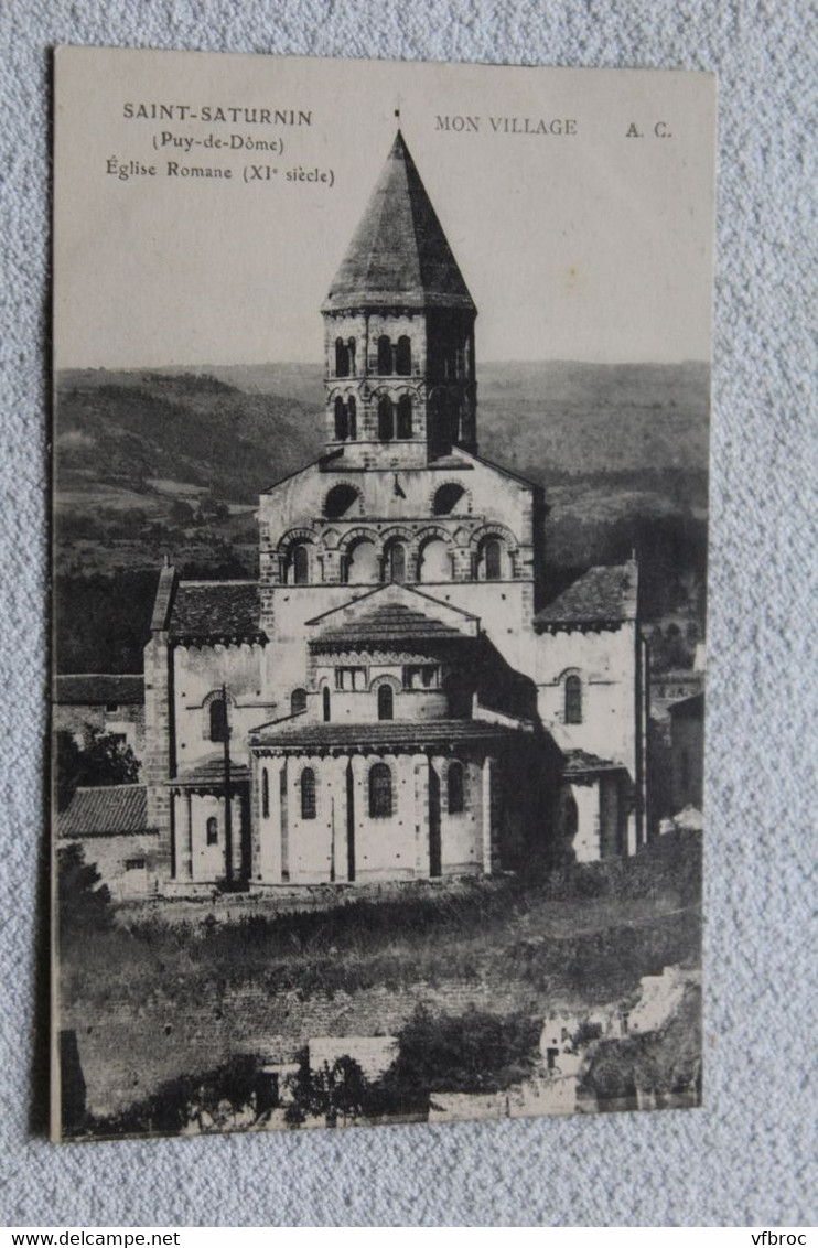 Saint Saturnin, église romane, Puy de Dôme 63