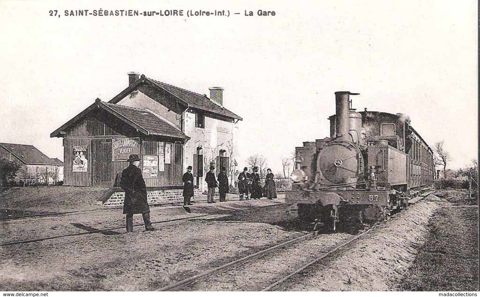 Saint-Sébastien sur Loire  (44 - Loire Atlantique)  La Gare