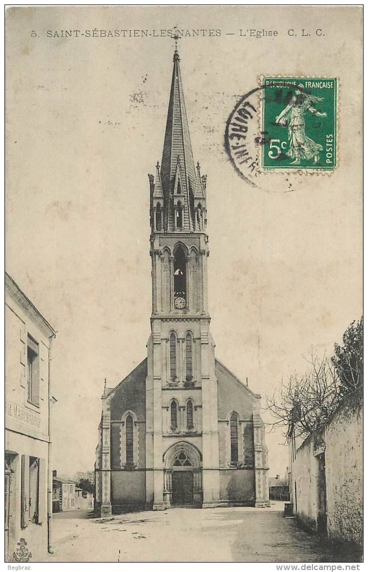 SAINT SEBASTIEN SUR LOIRE           L EGLISE