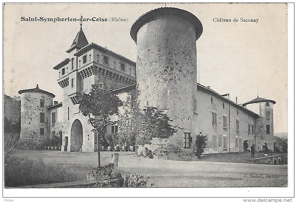 SAINT SYMPHORIEN SUR COISE - Château de Saconay