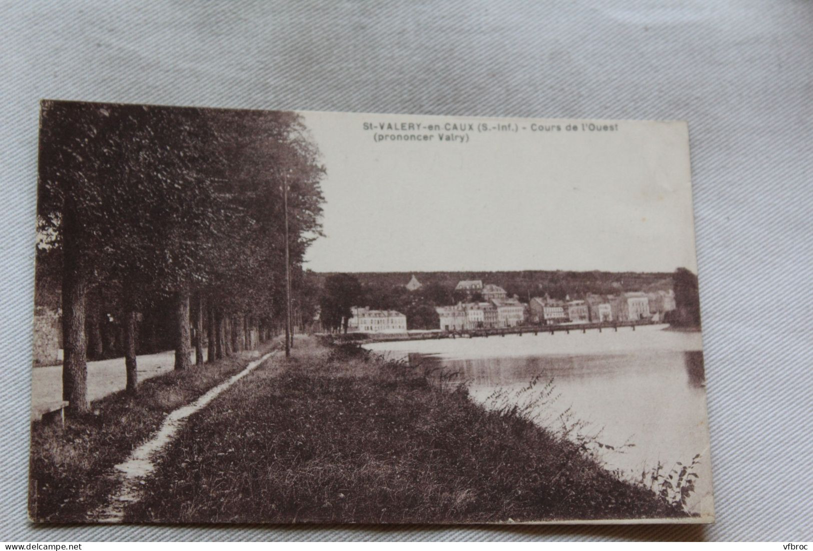 Saint Valery en Caux, cours de l'Ouest, Seine Maritime 76