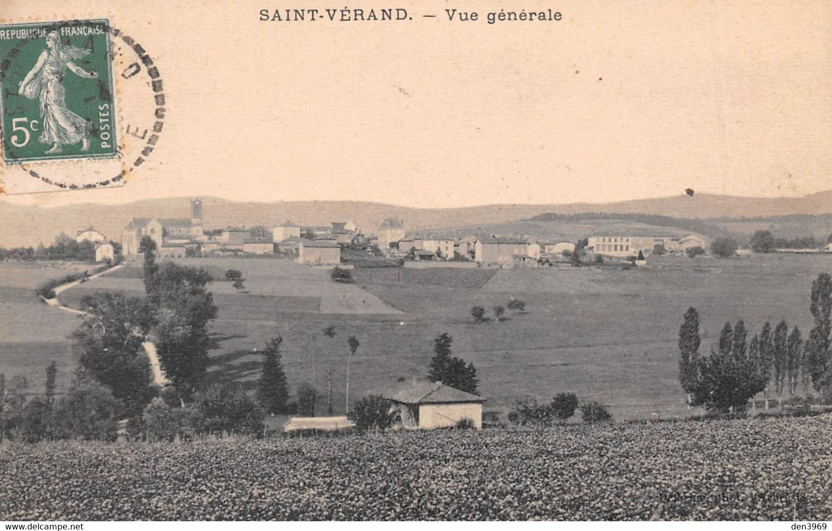 SAINT-VERAND (Isère) - Vue générale