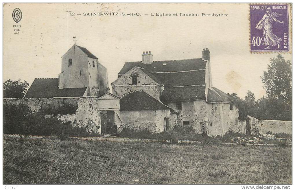 SAINT WITZ EGLISE ET ANCIEN PRESBYTERE