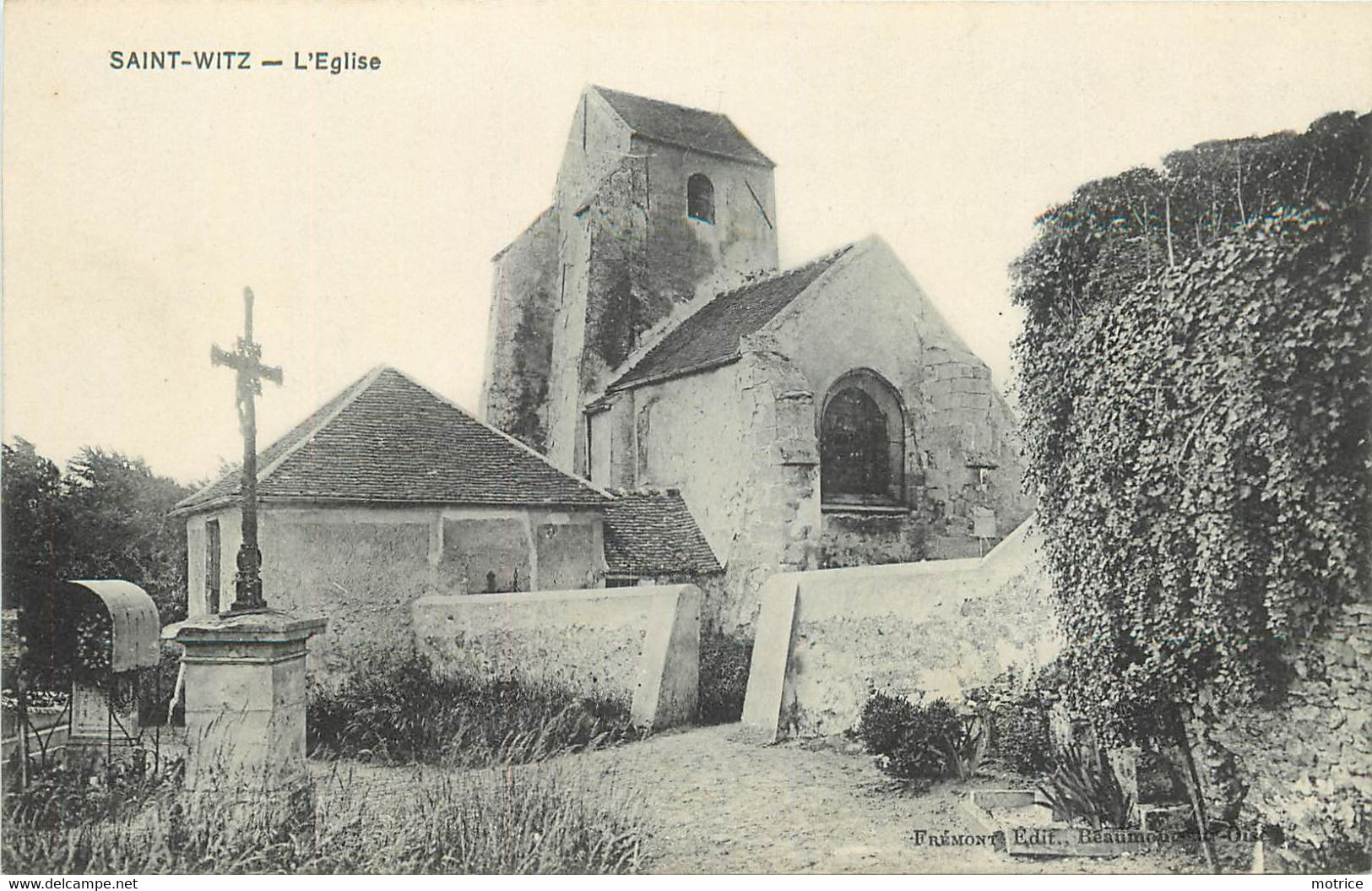 SAINT WITZ - l'église.