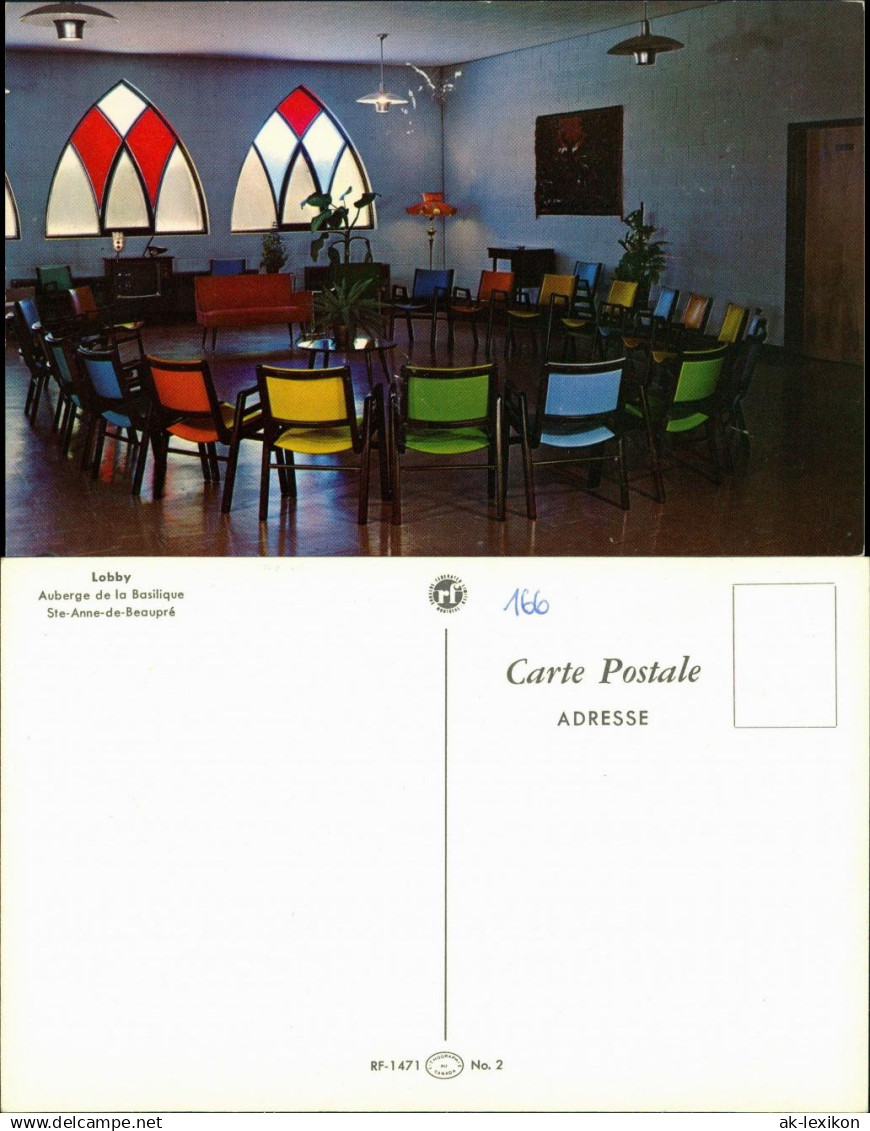 Sainte-Anne-de-Beaupré Ste-Anne-de-Beaupré Lobby Auberge de la Basilique 1980