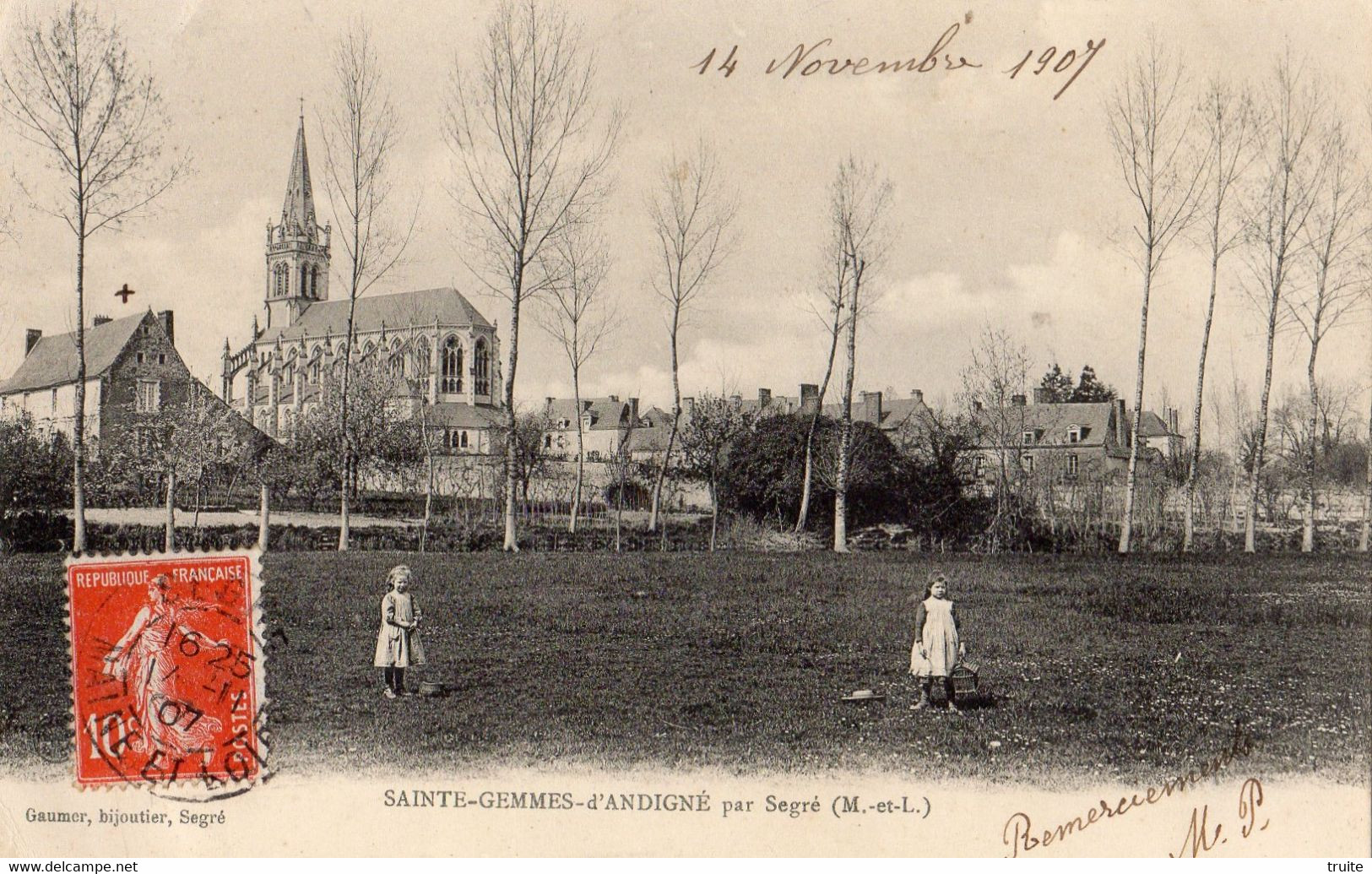 SAINTE-GEMMES-D'ANDIGNE PAR SEGRE