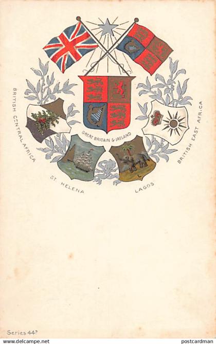 ST. HELENA - Coat of arms - Publ. unknown Series 44