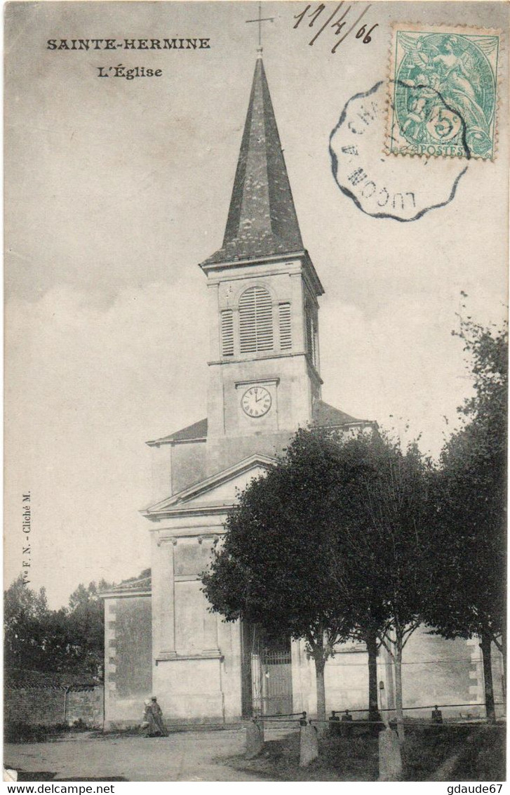 SAINTE HERMINE (85) - L'EGLISE