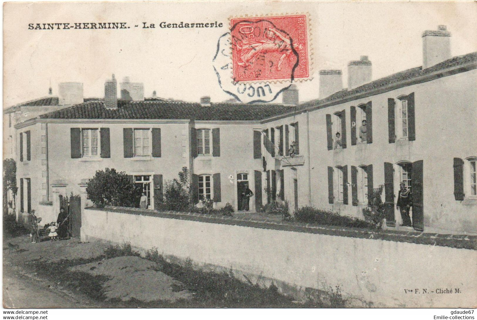 SAINTE HERMINE (85) - LA GENDARMERIE