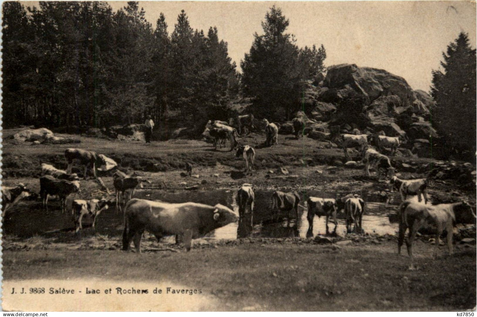 Saleve - Lac et Rochers de Faverges