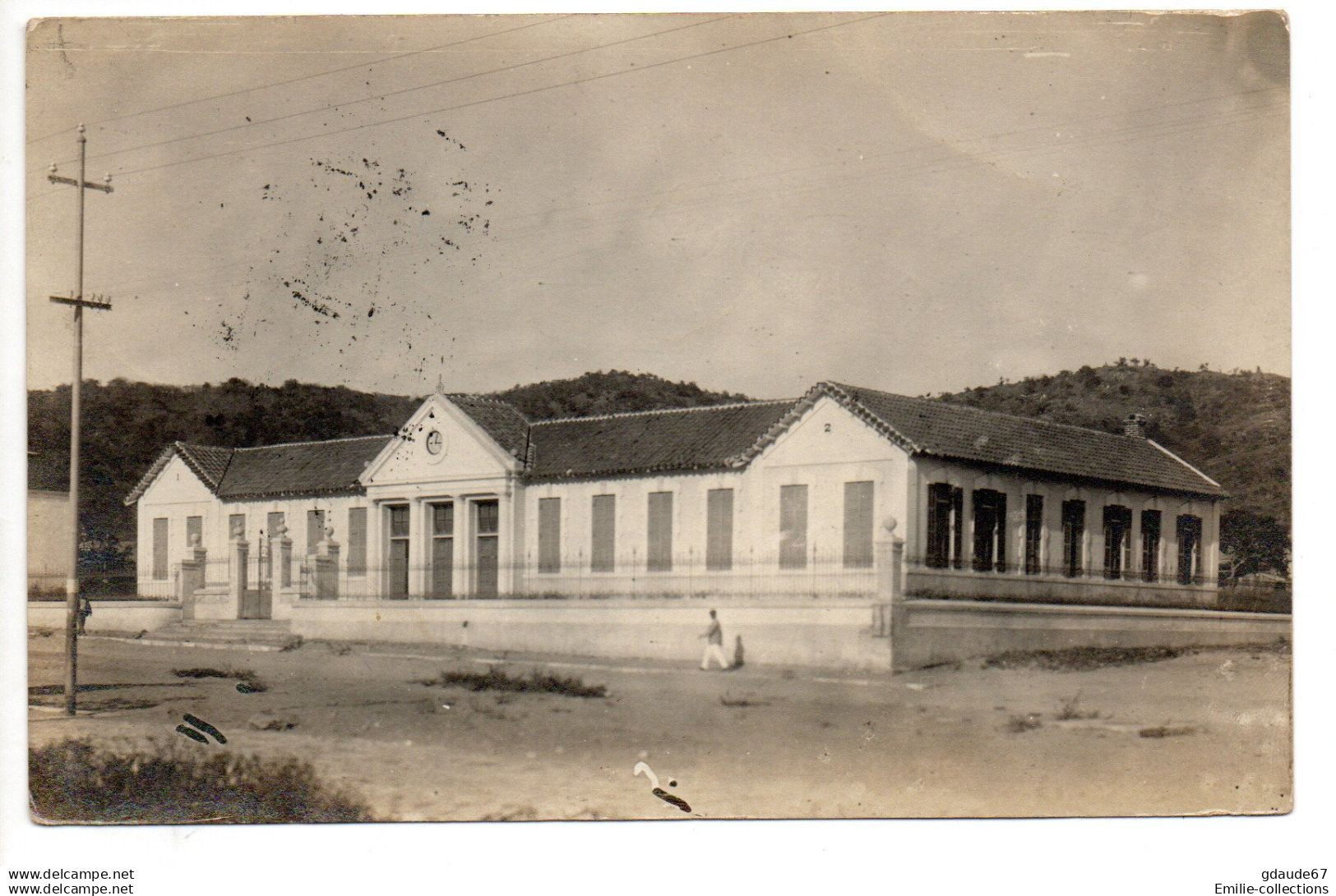 SALINA CRUZ (MEXICO) - CARTE PHOTO - L'ECOLE