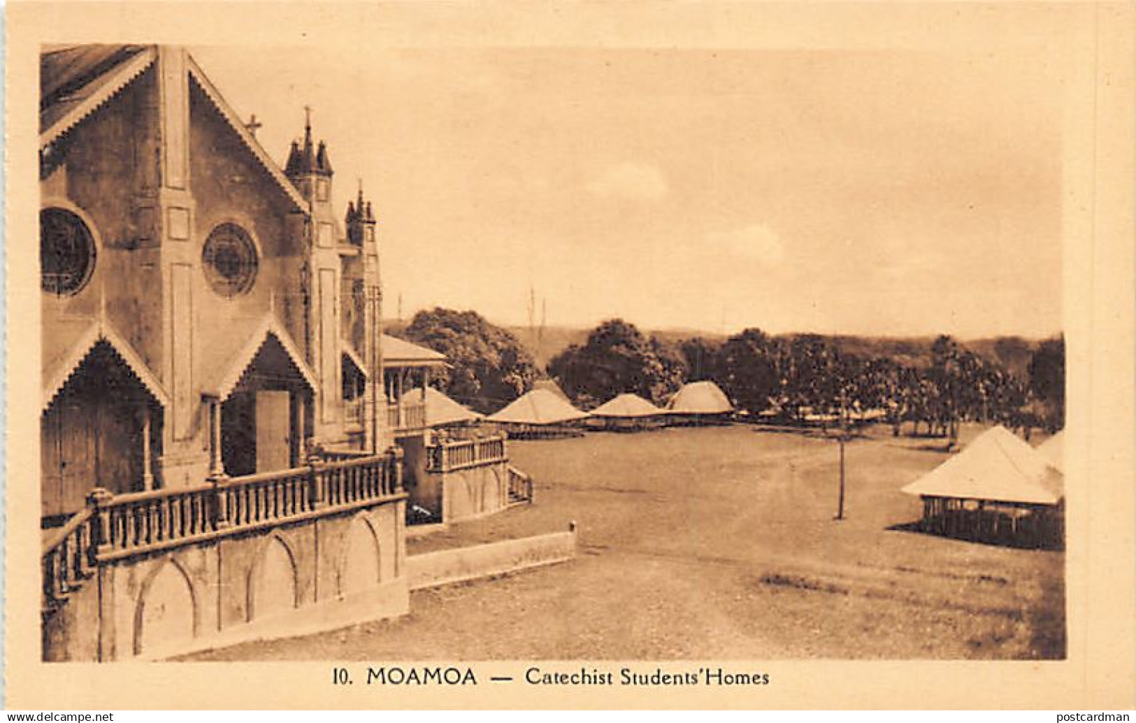 Samoa - MOAMOA - Catechist students' homes - Publ. unknown 10