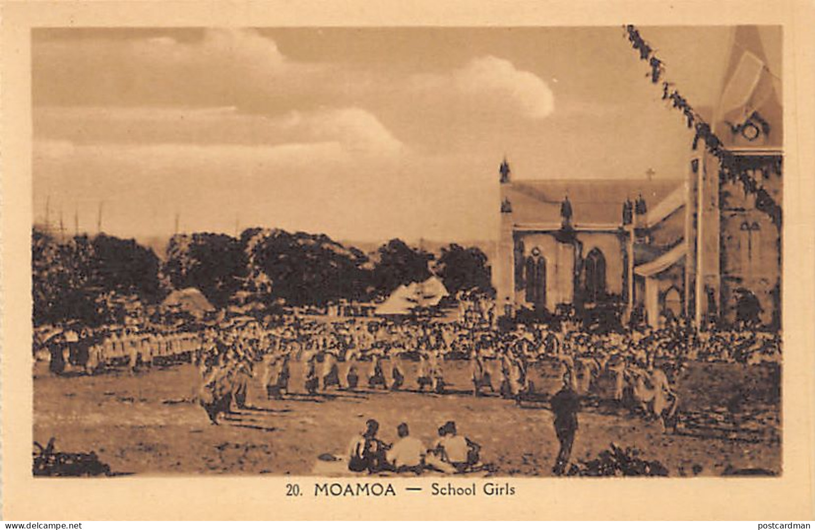 Samoa - MOAMOA - Schoolgirls - Publ. unknown 20