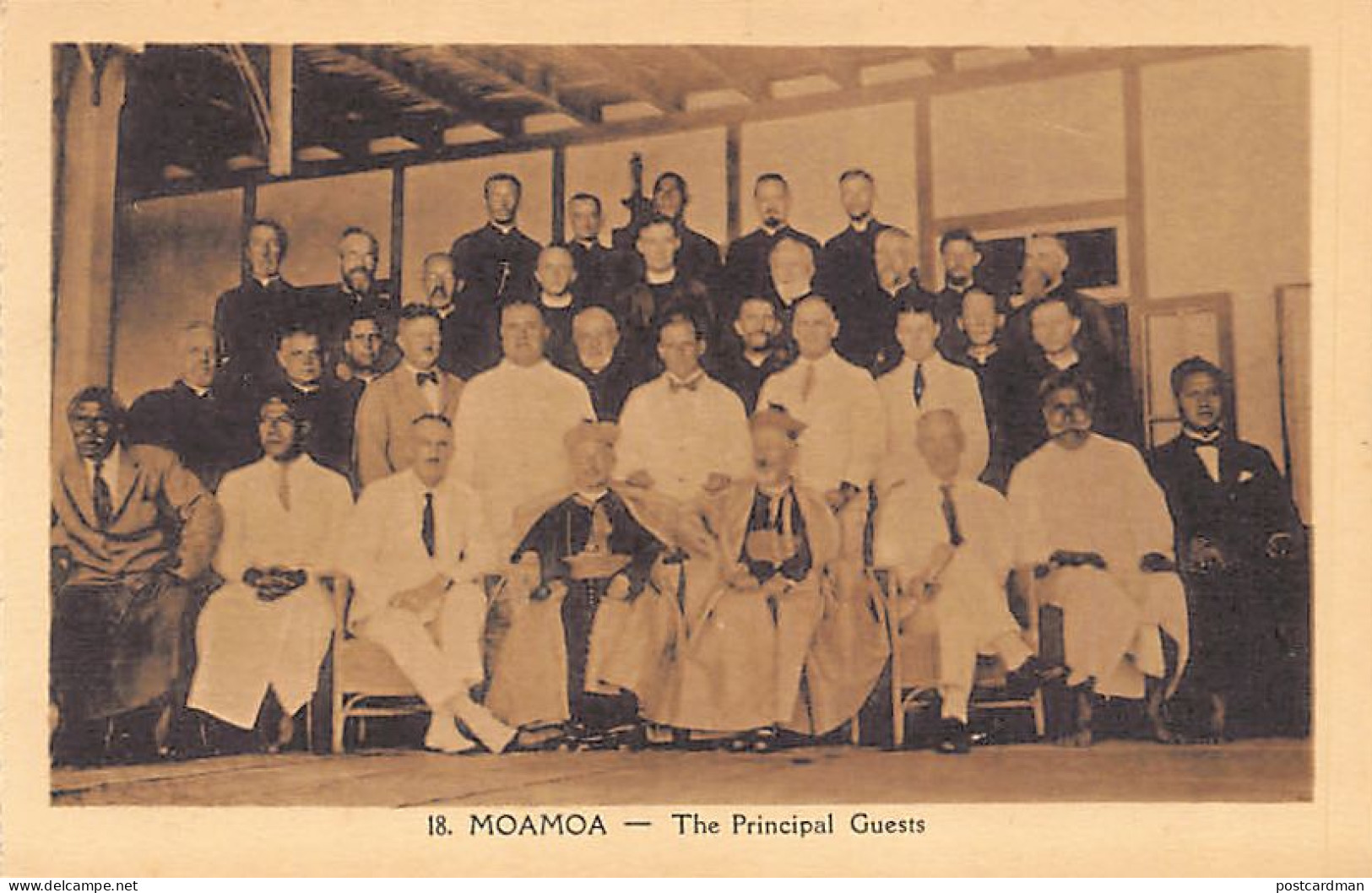 Samoa - MOAMOA - The main guests - Publ. unknown 18