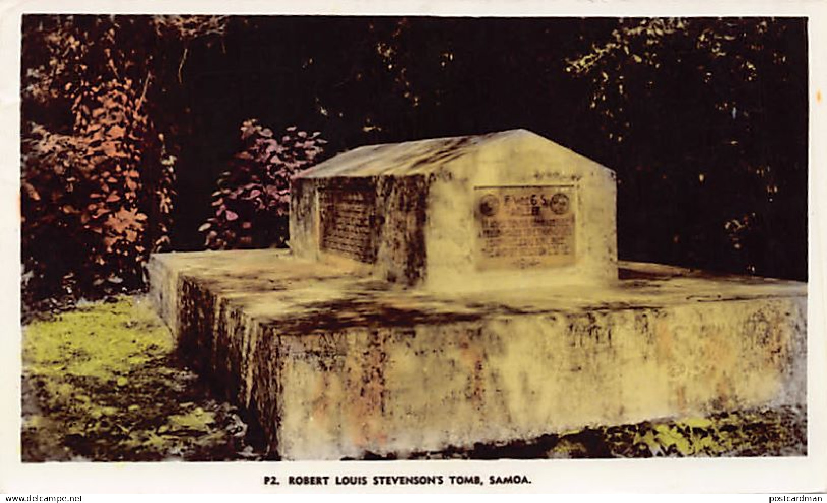 Samoa - Robert Louis Stevenson's Tomb - Publ. unknown