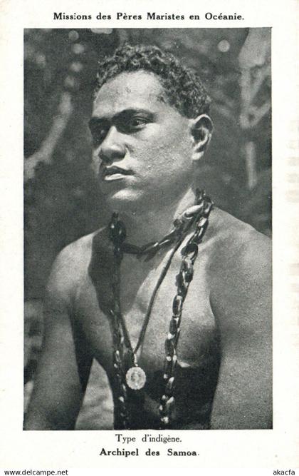 PC SAMOA, PACIFIC, ARCHIPEL DES SAMOA, Vintage Postcard (b19423)