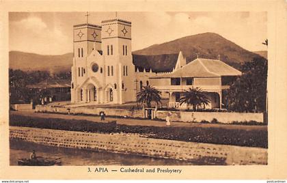 Samoa - APIA - Cathedral and presbitary - Publ. unknown 3