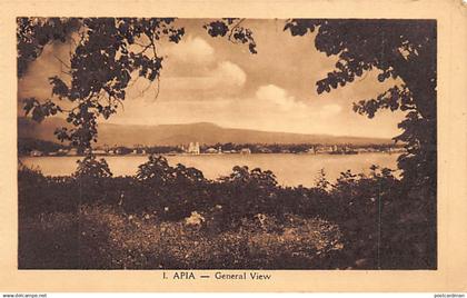 Samoa - APIA - General view - Publ. unknown 1